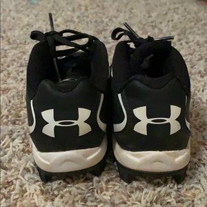 Under Armour little kids size 12 baseball cleats
